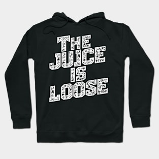 The Juice is loose distressed effect OJ Simpson Hoodie